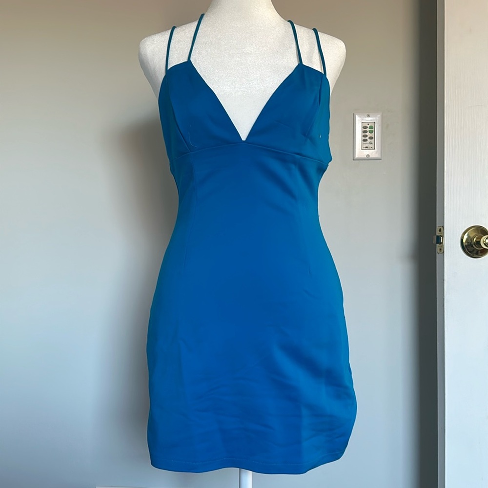 SUPERDOWN - Electric Blue Mini Dress